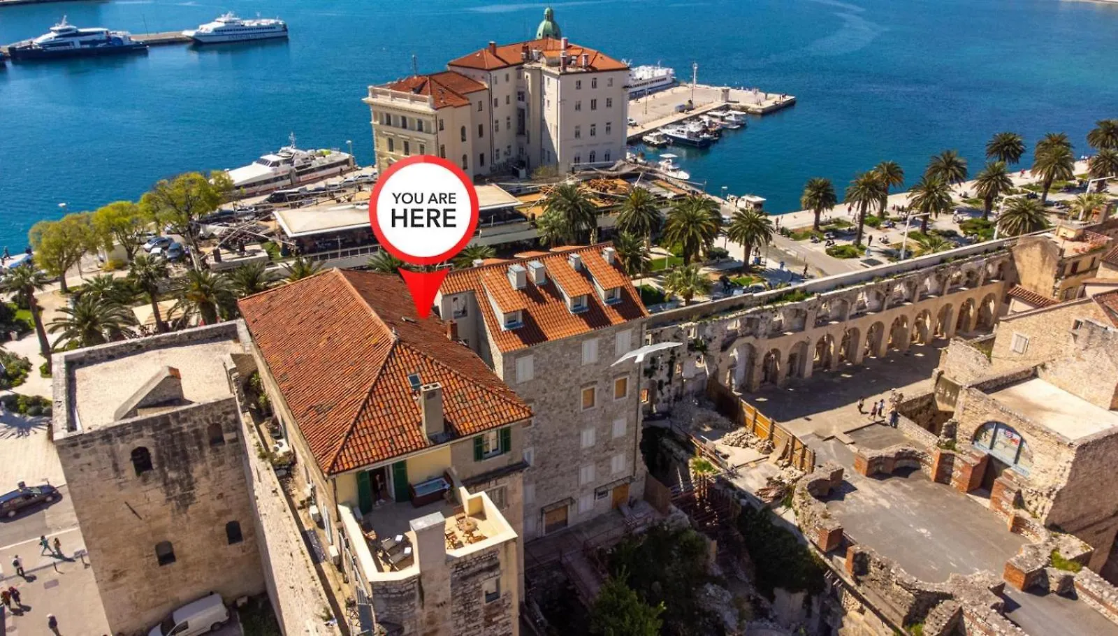 Apartament Diocletian Tower - Bella Vista & Palazzo Split Chorwacja