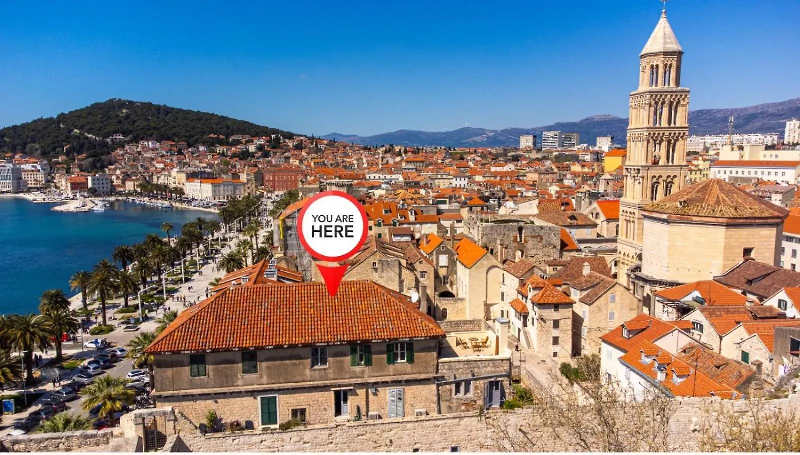 Apartmán Diocletian Tower - Bella Vista & Palazzo Split