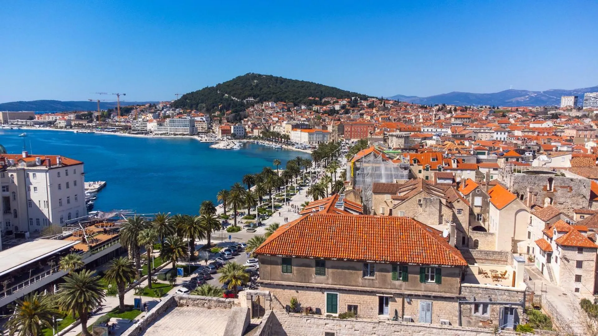 شقة Sunny Studios In Diocletian Tower